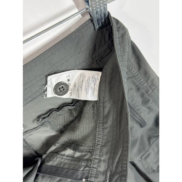 Columbia Womens Outdoor Hiking Active Grey Shorts Zipper Pockets Quick Dry Size6 - Picture 6 of 11